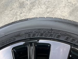 ล้อแม็กพร้อมยางป้ายแดง Honda City HEV RS รุ่นใหม่ล่าสุด ขอบ 16 ดำหน้าชา ใหม่กริ๊บ