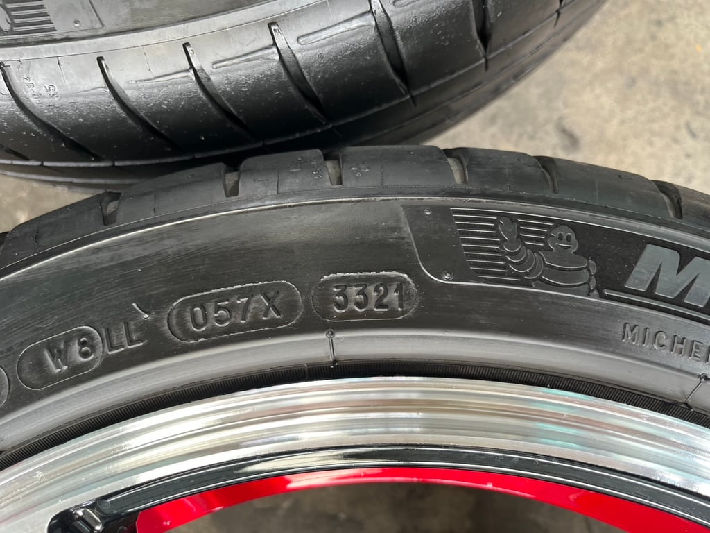 ล้อแม็กแต่ง 4รู100 Yachiyoda ขอบ 17 แถมยาง 205-45-17 Michelin ปี 21