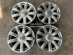 ล้อแม็ก 5รู114 Nissan Teana ขอบ 17 สีไฮเปอร์ สวยกริ๊บ