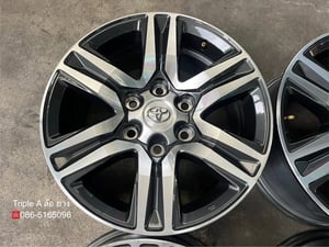 ล้อแม็กป้ายแดง Toyota Fortuner Leader S รุ่นใหม่ ขอบ 17 เทาหน้าเงา ใหม่กริ๊บ ล้อแม็กป้ายแดง Toyota Fortuner Leader S รุ่นใหม่ ขอบ 17 เทาหน้าเงา ใหม่กริ๊บ