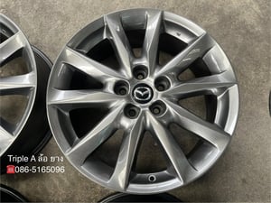 ล้อแม็ก 5รู114 Mazda 3 ขอบ 18 สีไฮเปอร์ สวยกริ๊บ