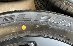 ล้อแม็กพร้อมยางป้ายแดง Toyota TRAVO รุ่นใหม่ล่าสุด ขอบ 18 สวยกริ๊บ