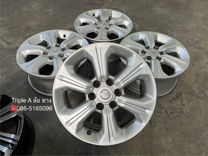 ล้อแม็ก 6รู114 Nissan Navara NP300 ตัวสูง ขอบ 16