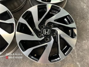 ล้อแม็ก Honda Civic FC ขอบ 16 ดำหน้าเงา