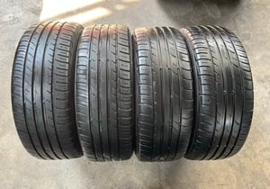 ล้อแม็ก Mazda 2 ขอบ 16 พร้อมยาง 195-50-16 FALKEN ปี 22