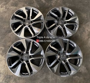 ล้อแม็ก 5รู114 Honda Accord G10 ขอบ 17 เทาหน้าเงา สวยกริ๊บ