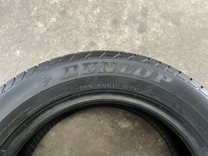 ยางใหม่ 185-60-15 Dunlop ปลายปี 25 ใหม่กริ๊บ