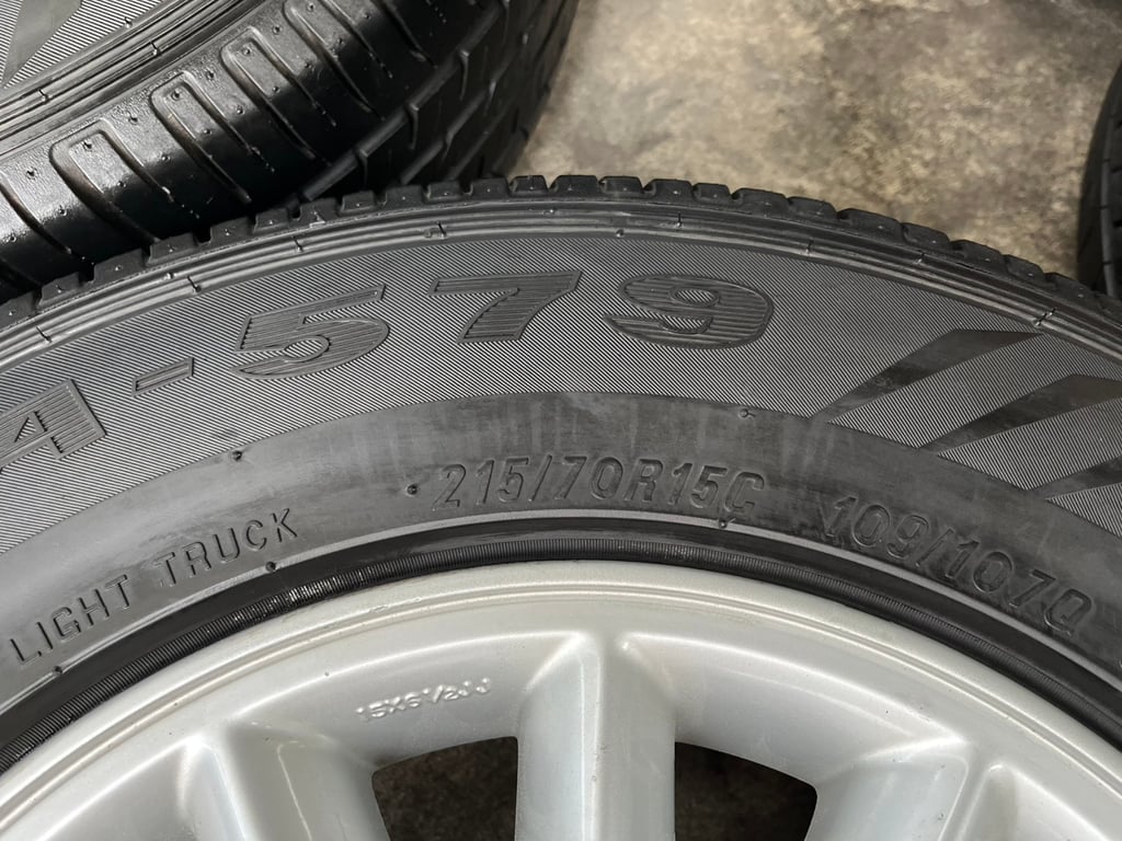 ล้อแม็ก ISUZU D-Max ขอบ 15 พร้อมยาง 215-70-15 Maxxis MA-579 สัปดาห์ที่ 29 ปี 23