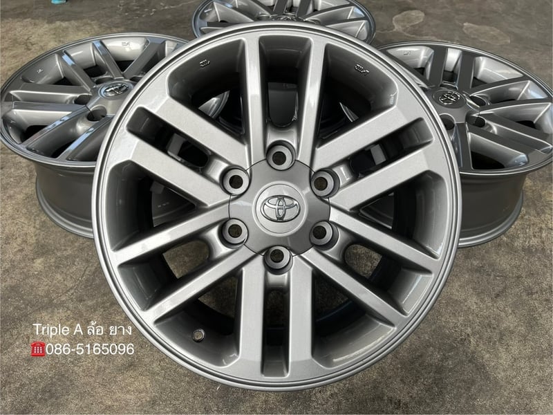 ล้อแม็ก Toyota Fortuner BMC ขอบ 17 สีเทา สวยกริ๊บ ล้อแม็ก Toyota Fortuner BMC ขอบ 17 สีเทา สวยกริ๊บ