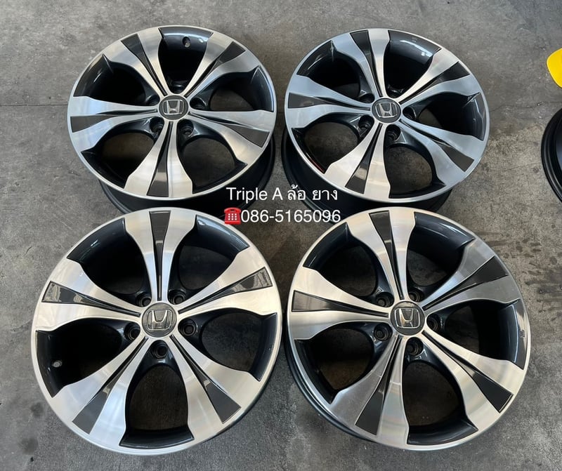 ล้อแม็ก Honda CRV G4 ขอบ 18 สีเทาหน้าเงา สวยกริ๊บ