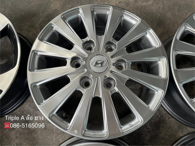 ล้อแม็ก Hyundai H1 ขอบ 16 สีไฮเปอร์ ล้อแม็ก Hyundai H1 ขอบ 16 สีไฮเปอร์