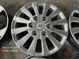 ล้อแม็ก Hyundai H1 ขอบ 16 สีไฮเปอร์ ล้อแม็ก Hyundai H1 ขอบ 16 สีไฮเปอร์