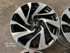 ล้อแม็ก Honda Civic FC ขอบ 16 ดำหน้าเงา