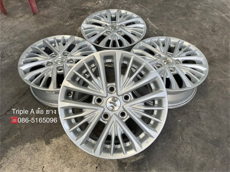 ล้อแม็ก 5รู114 Suzuki Ertiga ขอบ 15 ใส่กับ Carry , APV ได้เลย