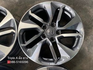 ล้อแม็ก 5รู114 Honda Accord G10 ขอบ 17 เทาหน้าเงา สวยกริ๊บ