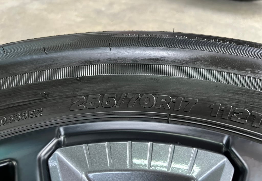 ล้อแม็กป้ายแดง Ford Ranger XLS รุ่นใหม่ล่าสุด ขอบ 17 พร้อมยางใหม่ป้ายแดง 255-70-17 Bridgestone ปี 25 ล้อแม็กป้ายแดง Ford Ranger XLS รุ่นใหม่ล่าสุด ขอบ 17 พร้อมยางใหม่ป้ายแดง 255-70-17 Bridgestone ปี 25