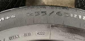 ยางใหม่ป้ายแดง 255-65-18 Goodyear ใหม่กริ๊บ