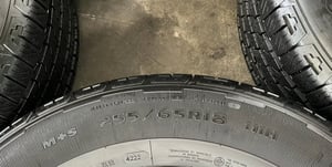 ยางใหม่ป้ายแดง 255-65-18 Goodyear ใหม่กริ๊บ