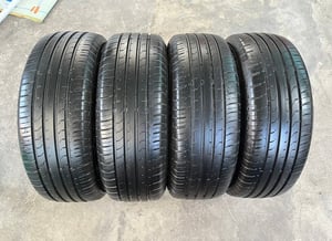 ล้อแม็ก 5รู114 Honda Civic FC ขอบ 16 สีเทากัน พร้อมยาง 205-55-16 Maxxis ปี 22