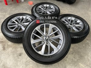 ล้อแม็ก ISUZU MU-X 2024 ขอบ 18 พร้อมยาง 265-60-18 Bridgestone ปลายปี 24