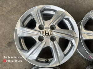 ล้อแม็ก 4รู100 Honda Brio ขอบ 14 สภาพดี