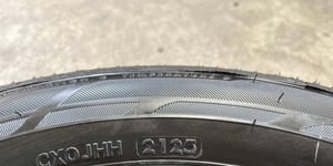 ยางป้ายแดง 165-65-14 Bridgestone ปี 25 สวยกริ๊บ