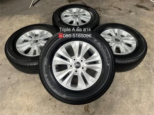 ล้อแม็กพร้อมยางใหม่ป้ายแดง Toyota Revo ขอบ 16 ใหม่กริ๊บ