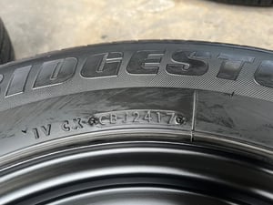 ล้อกระทะแถมยาง 5รู114 Toyota ขอบ 16 สีดำ