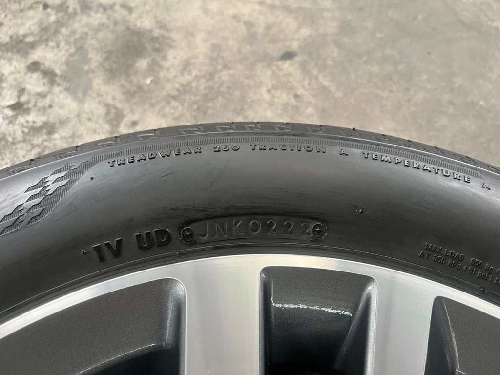 ล้อแม็กป้ายแดง Honda Civic FE รุ่นใหม่ ขอบ 16 พร้อมยาง 215-55-16 Bridgestone ปี 22