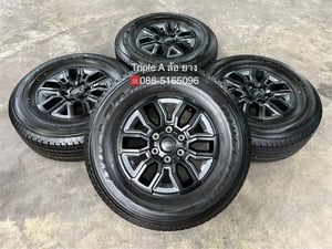 ล้อแม็กป้ายแดง Ford Ranger XLS รุ่นใหม่ล่าสุด ขอบ 17 พร้อมยางใหม่ป้ายแดง 255-70-17 Bridgestone ปี 25