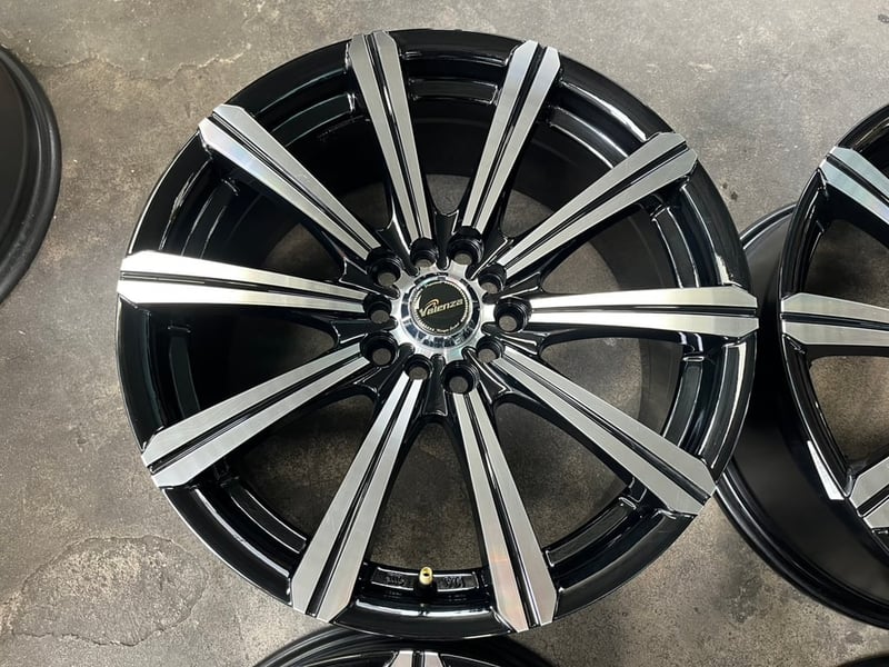 แม็กแต่ง 5รู100 5รู114 Valenza Vienna ขอบ 17 สีดำหน้าเงา สวยกริ๊บ