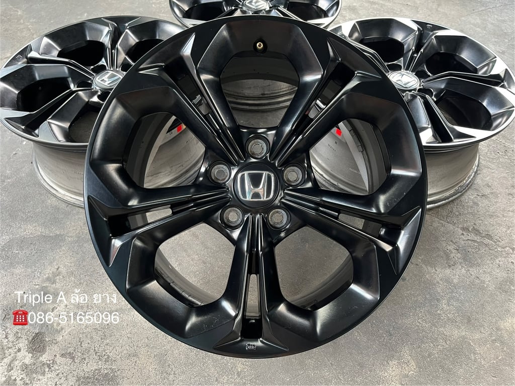 ล้อแม็ก Honda Civic FE Turbo RS ขอบ 17 สีดำแท้ ล้อแม็ก Honda Civic FE Turbo RS ขอบ 17 สีดำแท้