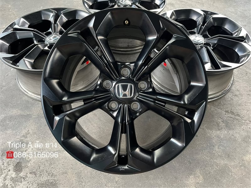 ล้อแม็ก Honda Civic FE Turbo RS ขอบ 17 สีดำแท้