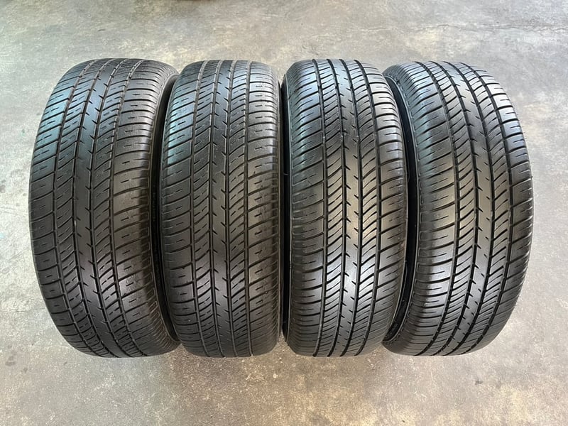 ล้อแม็ก Honda ขอบ 14 พร้อมยาง 185-70-14 Deestone ปี 20