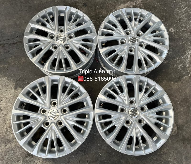 ล้อแม็ก 5รู114 Suzuki Ertiga ขอบ 15 ใส่กับ Carry , APV ได้เลย