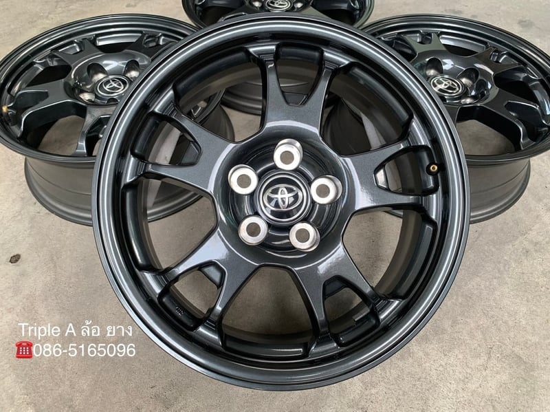 ล้อแม็กป้ายแดง 5รู114 Toyota Revo GR Sport ขอบ 17 สวยกริ๊บ