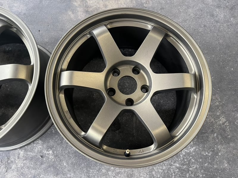 ล้อแม็ก 2 วง 5รู114 TE37 ขอบ 17 (งาน ROTA)