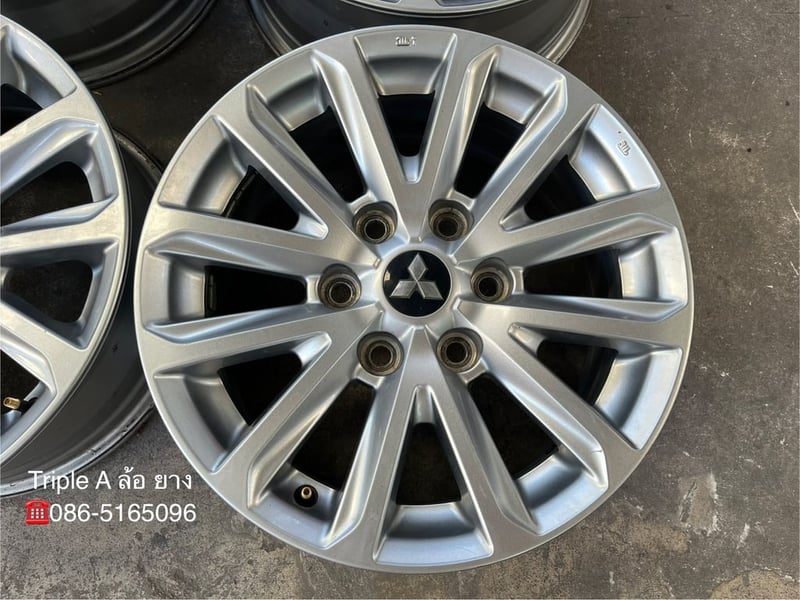 ล้อแม็ก 6รู139 Mitsu Triton Plus ขอบ 17 สภาพสวย