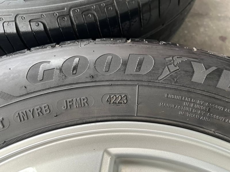 ล้อแม็ก 5รู114 Honda Civic FB ขอบ 15 พร้อมยาง 195-60-15 Goodyear ปลายปี 23