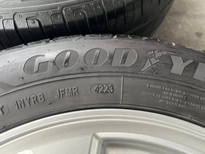 ล้อแม็ก 5รู114 Honda Civic FB ขอบ 15 พร้อมยาง 195-60-15 Goodyear ปลายปี 23
