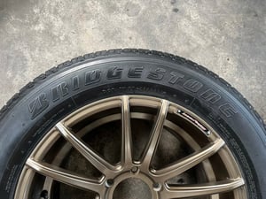 ล้อแม็ก 6รู139 COSMIS(งาน P&P Superwheel) ขอบ 18 แถมยาง 265-60-18 Bridgestone ปลายปี 20