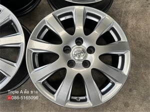 ล้อแม็ก 5รู114 Toyota Camry ขอบ 17 สีไฮเปอร์ สวยกริ๊บ