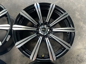 แม็กแต่ง 5รู100 5รู114 Valenza Vienna ขอบ 17 สีดำหน้าเงา สวยกริ๊บ