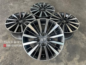 ล้อแม็ก Honda City ขอบ 15 เทาหน้าเงา สภาพสวย