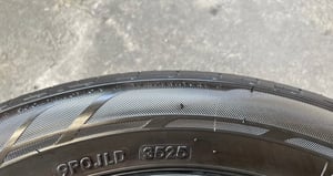 ยางใหม่ป้ายแดง 175-65-14 Bridgestone สวยกริ๊บ ถอดจากรถใหม่ป้ายแดง