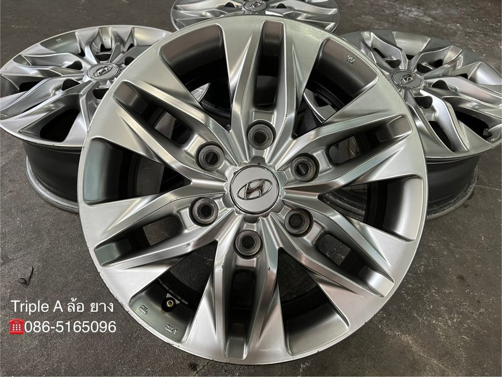 ล้อแม็ก Hyundai H1 ขอบ 16 สีไฮเปอร์ ล้อแม็ก Hyundai H1 ขอบ 16 สีไฮเปอร์