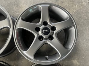 ล้อแม็ก 5รู114 Yachiyoda ขอบ 15 สีเทากัน สวยกริ๊บ