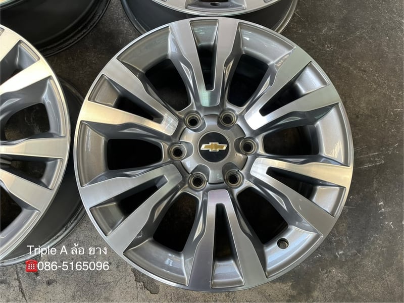 ล้อแม็ก Chevrolet Trailblazer ขอบ 18 เทาหน้าเงา ล้อแม็ก Chevrolet Trailblazer ขอบ 18 เทาหน้าเงา