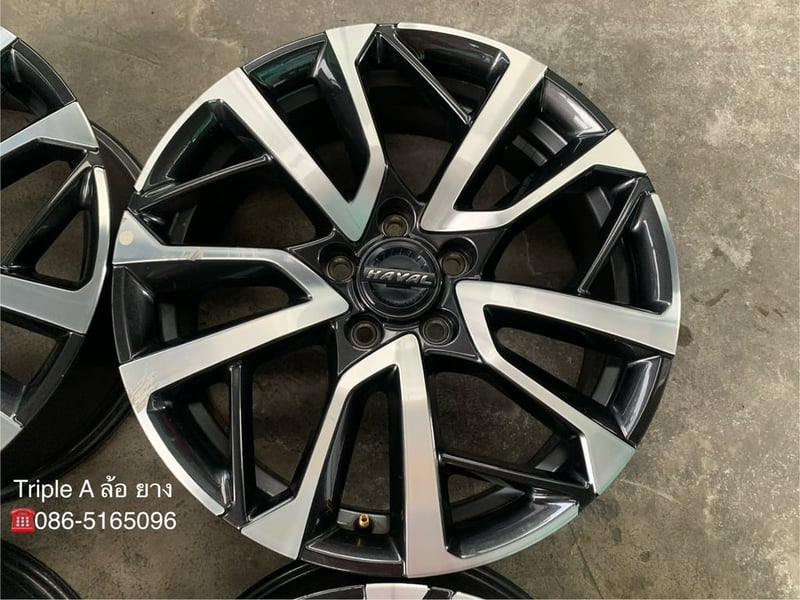 ล้อแม็ก 5รู114 HAVAL H6 PRO ขอบ 18 เทาหน้าเงา