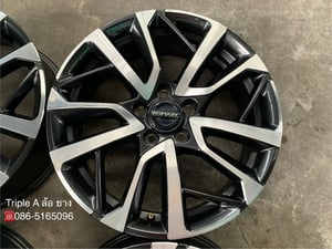 ล้อแม็ก 5รู114 HAVAL H6 PRO ขอบ 18 เทาหน้าเงา